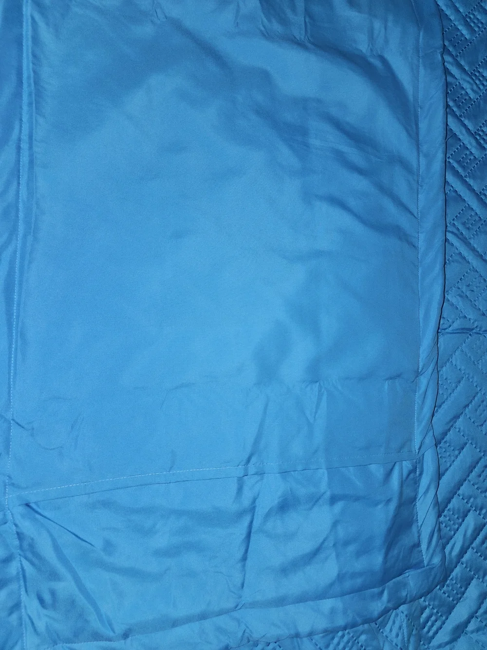 Everyday Quilted Comforter Set in Sky Blue With 2 Pillow Cover.  ( 3 Pieces Set)